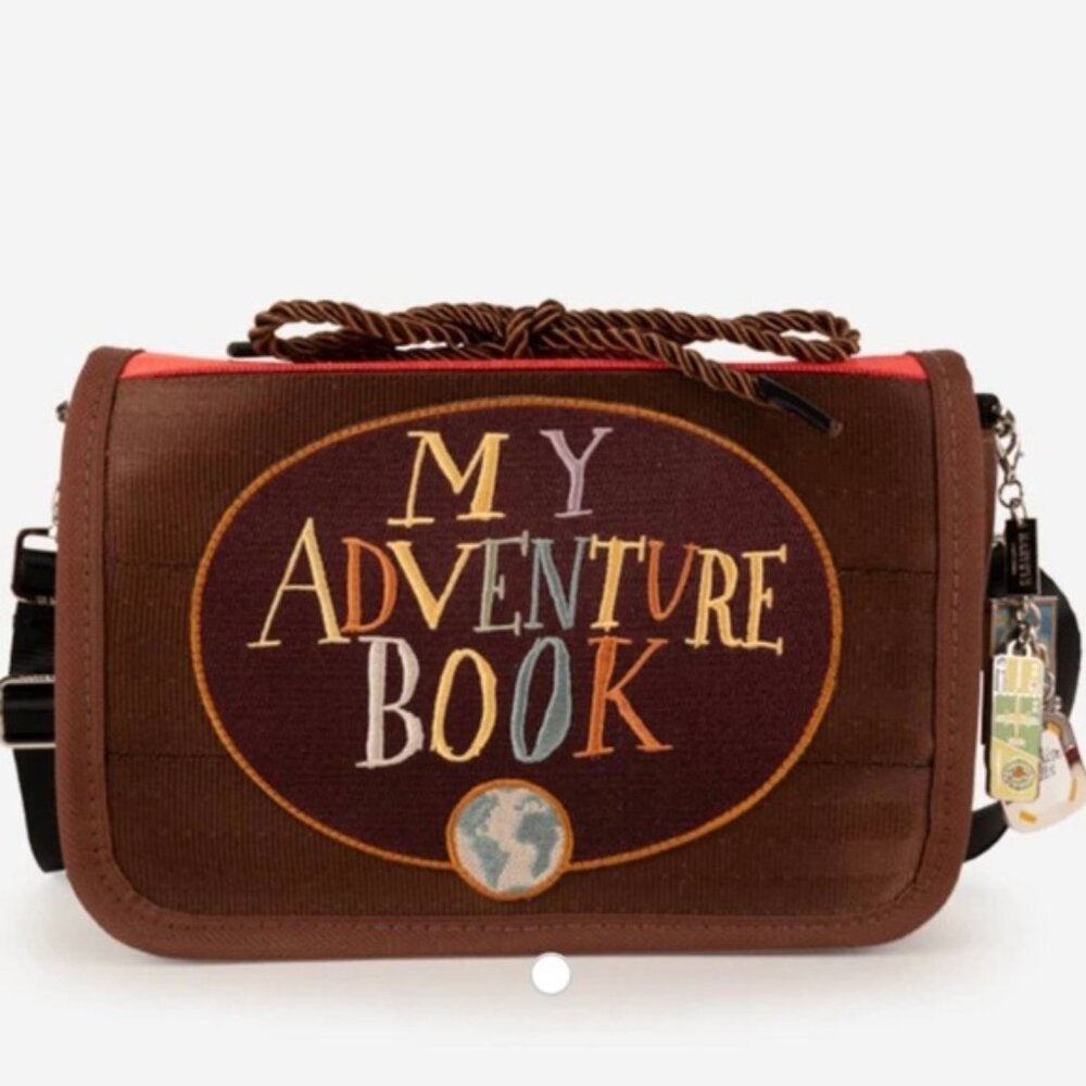 Harveys Disney UP My Adventure Book Crossbody Bag Purse NWT